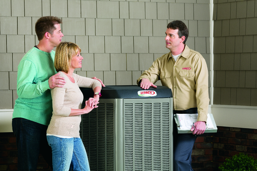 Lennox Air Conditionerwith costumer